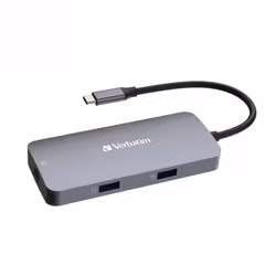 Verbatim CMH-05 USB tipo-C 5000 Mbit/s Argento - Vista aggiuntiva 4