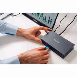 Verbatim CDS-17 Cablato USB 3.2 Gen 1 (3.1 Gen 1) Type-C Nero, Grigio - Vista aggiuntiva 8