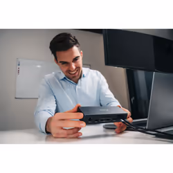 Verbatim CDS-15S Cablato USB 3.2 Gen 1 (3.1 Gen 1) Type-C Nero, Grigio - Vista aggiuntiva 7