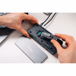 Verbatim CDS-15S Cablato USB 3.2 Gen 1 (3.1 Gen 1) Type-C Nero, Grigio - Vista aggiuntiva 8
