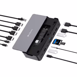 Verbatim CDS-15SSD Cablato USB 3.2 Gen 1 (3.1 Gen 1) Type-C Nero, Grigio - Vista aggiuntiva 5