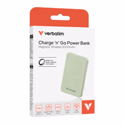 Verbatim Charge 'n' Go Essentials 5000 mAh Carica wireless Verde - Vista aggiuntiva 4