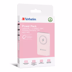 Verbatim Charge 'n' Go Polimeri di litio (LiPo) Carica wireless Rosa - Vista aggiuntiva 5