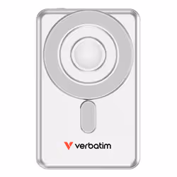 Verbatim 32276 batteria portatile Polimeri di litio (LiPo) 5000 mAh Carica wireless Argento - Vista aggiuntiva 2