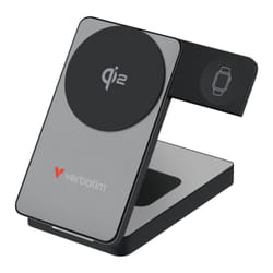 Verbatim 32295 batteria portatile Polimeri di litio (LiPo) 10000 mAh Carica wireless Grigio