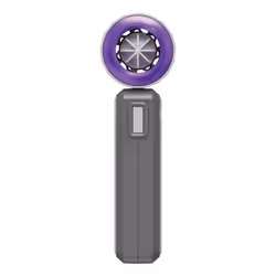 Verbatim Cool 'n' Go AirJet Grigio, Viola Ventilatore portatile