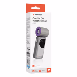 Verbatim Cool 'n' Go AirJet Grigio, Viola Ventilatore portatile - Vista aggiuntiva 6