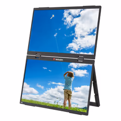 Verbatim Portable 15.6" FHD Dual Monitor Essentials