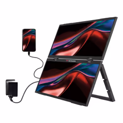 Verbatim Portable 15.6" FHD Dual Monitor Essentials Monitor portatile Nero 39,6 cm (15.6") LCD 1920 x 1080 Pixel - Vista aggiuntiva 6