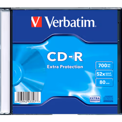 Verbatim CD-R Extra Protection, 48x, 700 MB