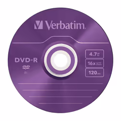 Verbatim DVD-R Colour 4,7 GB 5 pz - Vista aggiuntiva 7