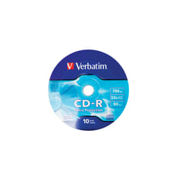 Verbatim CD-R 52X 700MB 10PK OPS Wrap EP 10 pz