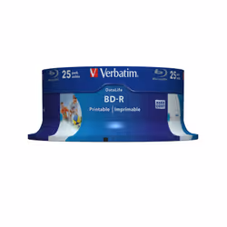 Verbatim 43811, 25 GB, BD-R, 25 pz