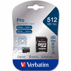 Verbatim 47046 memoria flash 512 GB MicroSDXC UHS-I Classe 10 - Vista aggiuntiva 5