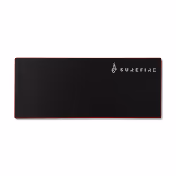 SureFire Silent Flight 680, Nero, Rosso, Monocromatico, Fibra, Poliestere, Gomma, Barra appoggiaferro antiscivolo, Tappetino  ...
