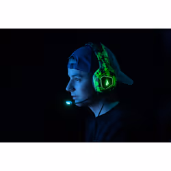 SureFire Skirmish Auricolare Cablato A Padiglione Gaming USB tipo A Nero, Mimetico, Verde - Vista aggiuntiva 4