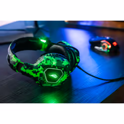 SureFire Skirmish Auricolare Cablato A Padiglione Gaming USB tipo A Nero, Mimetico, Verde - Vista aggiuntiva 5