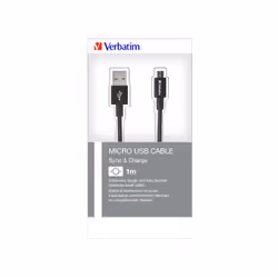 Verbatim Cavo Micro USB di Ricarica e Sincronizzazione 100 cm, colore Nero - Vista aggiuntiva 7