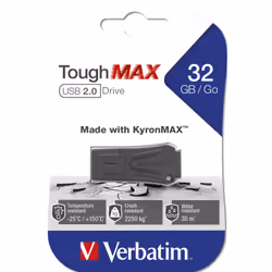 Verbatim ToughMAX - Memoria USB 32 GB - Nero - Vista aggiuntiva 4