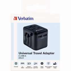 Verbatim 49543 adattatore per presa di corrente Universale Nero - Vista aggiuntiva 6