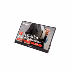 Verbatim 49590 14" Full HD LCD Nero - Vista aggiuntiva 6