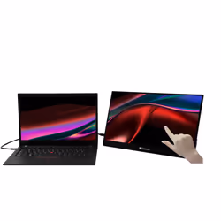Verbatim 49591 14" Full HD LCD Touch Nero - Vista aggiuntiva 4