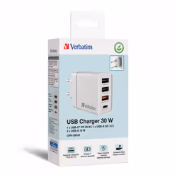 Verbatim 49700 Universale Bianco AC Ricarica rapida Interno - Vista aggiuntiva 7