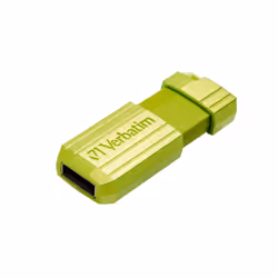 Verbatim Store n Go Pinstripe USB 2.0 Eucalyptus Green 64GB - USB-Stick - 64 GB unità flash USB USB tipo A Blu