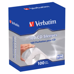 Verbatim 100 custodie per CD (carta)