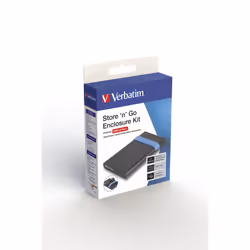 Verbatim Store'N'Go Enclosure Kit Box esterno HDD/SSD Nero, Blu 2.5" - Vista aggiuntiva 4