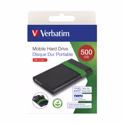 Verbatim 53111 disco rigido esterno 512 GB 5400 Giri/min 2.5" Micro-USB B 2.0/3.2 Gen 1 (3.1 Gen 1) Nero, Verde - Vista aggiuntiva 4