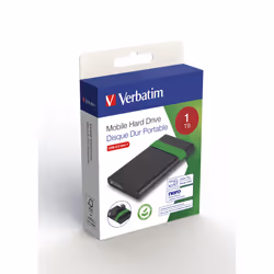 Verbatim 53112 disco rigido esterno 1 TB 5400 Giri/min 2.5" USB di tipo B 3.2 Gen 1 (3.1 Gen 1) Nero - Vista aggiuntiva 6