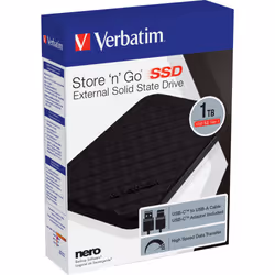 Verbatim SSD Portatile Store 'n' Go USB 3.2 GEN 1 1 TB - Vista aggiuntiva 4