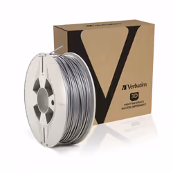 Verbatim 55329 materiale di stampa 3D Acido polilattico (PLA) Argento 1 kg