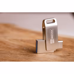 MyMedia MyDual USB 3.2 Gen 1 unità flash USB 16 GB USB Type-A / USB Type-C 3.2 Gen 1 (3.1 Gen 1) Argento - Vista aggiuntiva 6
