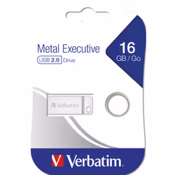 Verbatim Metal Executive - Memoria USB da 16 GB - Argento - Vista aggiuntiva 6