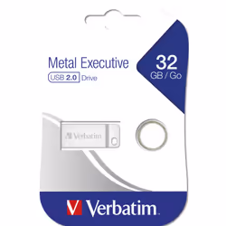 Verbatim Metal Executive - Memoria USB da 32 GB - Argento - Vista aggiuntiva 6