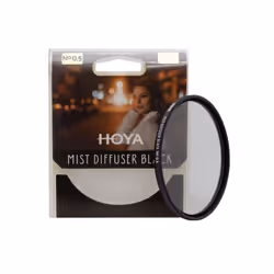 Hoya Mist Diffuser Black No0.5 Filtro di diffusione per fotocamera 55 mm
