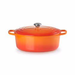 Le Creuset Signature, 7,5 L, Ovale, Arancione, Ghisa, Smaltato, Arancione