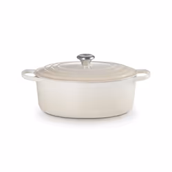 Le Creuset 21178317164430, 6,3 L, Ovale, Crema, Ghisa, Smaltato, Crema