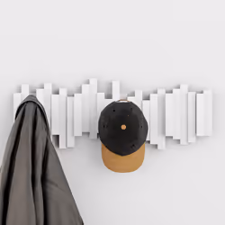 Umbra 318211-660 gancio di stoccaggio domestico Interno Gancio universale Bianco 1 pz - Vista aggiuntiva 6