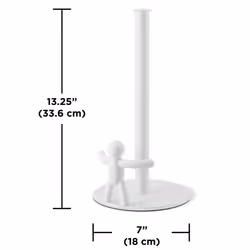 Umbra Buddy Supporto per asciugamani di carta da tavolo Metallo, Polipropilene (PP) Bianco - Vista aggiuntiva 4