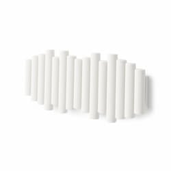 Umbra 1011471-660 appendiabiti Montabile a parete 5 gancio(i) Bianco