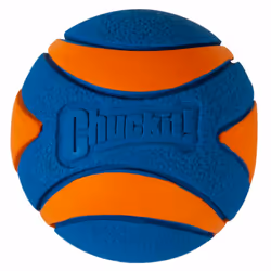 Chuckit! 52070, Cane, Palla, Blu, Arancione, Gomma, Riporto, 5,1 cm