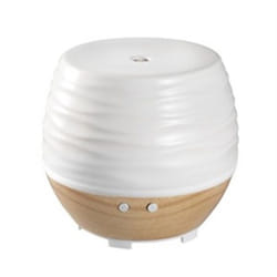 HoMedics HM ARM-535 TWT diffusore di aromi Cisterna Ceramica, Vetro, Legno Bianco