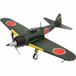 Metal Earth Mitsubishi Zero, Aeroplano, Kit di montaggio, Mitsubishi Zero, Qualsiasi tipo, Metallo, Moderato