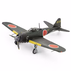 Metal Earth Mitsubishi Zero Aeroplano Kit di montaggio