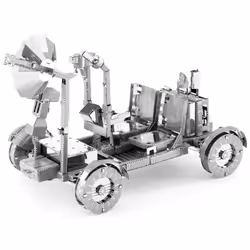 Metal Earth Apollo Lunar Rover, Kit di montaggio, Apollo Lunar Rover, Qualsiasi tipo, Metallo, Difficile, Acciaio inox