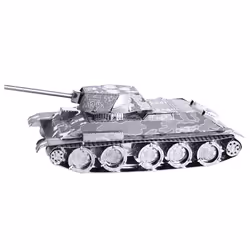 Metal Earth T-34, Tank model, Kit di montaggio, T-34, Qualsiasi tipo, Metallo, World War II