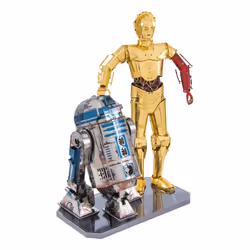 Metal Earth C-3PO & R2-D2, Set da costruzione, 14 anno/i, Metallo